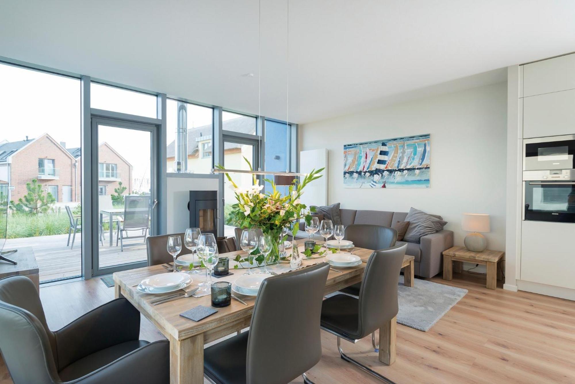 Ostsee - Reetdachhaus Nr 36 "Warder" Im Strand Resort Heiligenhafen Bagian luar foto